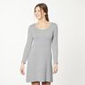 Jersey coton Medium chiné – gris clair,  thumbnail number 6