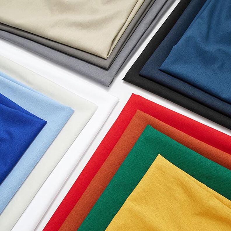 Mélange viscose lin Uni – bleu marine, image number 4