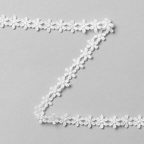 Galon de dentelle Flower - blanc cassé, 