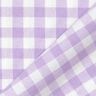 Tissu en coton Vichy - 1 cm – lilas pastel,  thumbnail number 3