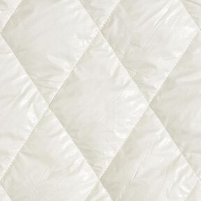 Tissu matelassé Losanges légèrement brillants – ivoire, 