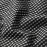 Maille pour manteau stretch à petits carreaux – gris clair/noir,  thumbnail number 2