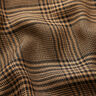 Tissu viscose Prince-de-galles – caramel/noir,  thumbnail number 2