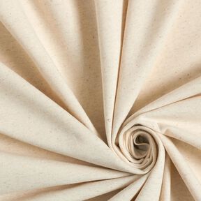 Jersey mélange coton lin uni – nature, 