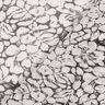 Crêpe mousseline Décor floral – blanc/noir,  thumbnail number 4