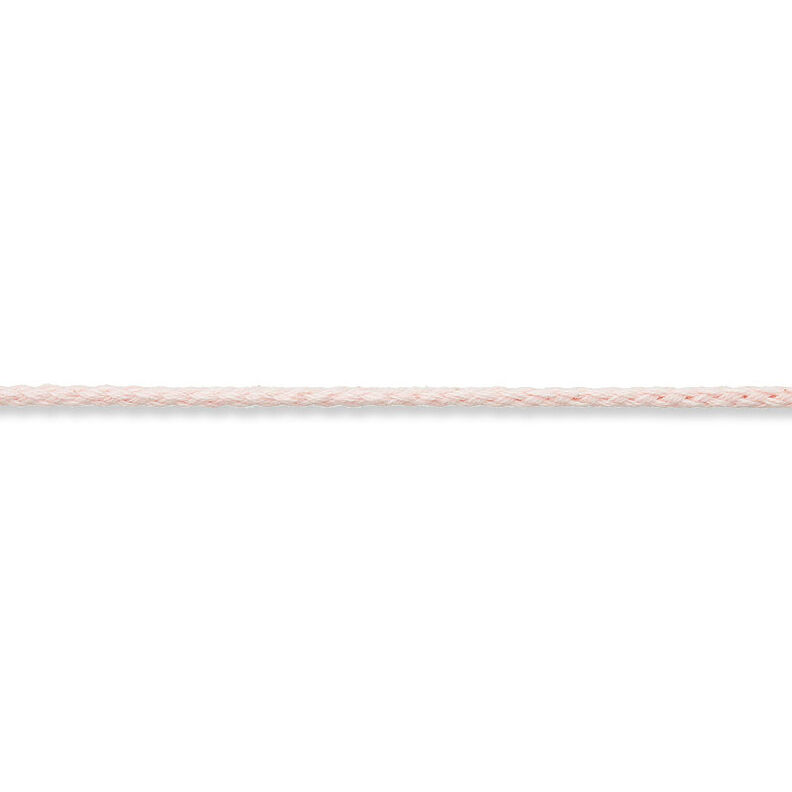 Cordon en coton [Ø 3 mm] – vieux rose clair,  image number 2
