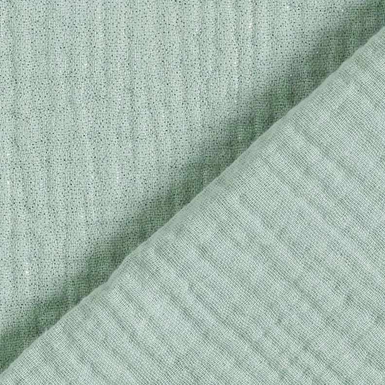 Tissu double gaze de coton fins points scintillants| by Poppy – roseau,  image number 4