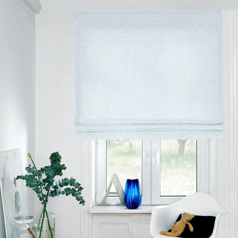 Tissu en coton Cretonne Petits points – bleu clair, image number 6