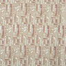 Tissu de décoration Aspect jute Collage de Noël – dune/blanc,  thumbnail number 1