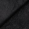 Fourrure synthétique Tissu peluche uni – noir,  thumbnail number 3