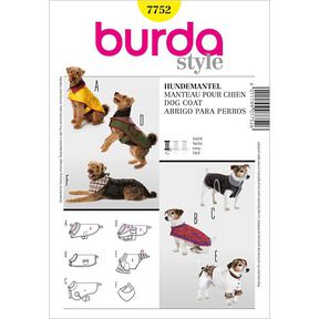 Manteau pour chiens, Burda 7752, 