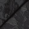 Jacquard d’habillement Brocart Fleurs – noir,  thumbnail number 4