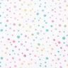 Tissu double gaze de coton Points gribouillés multicolores Impression numérique – écru,  thumbnail number 1