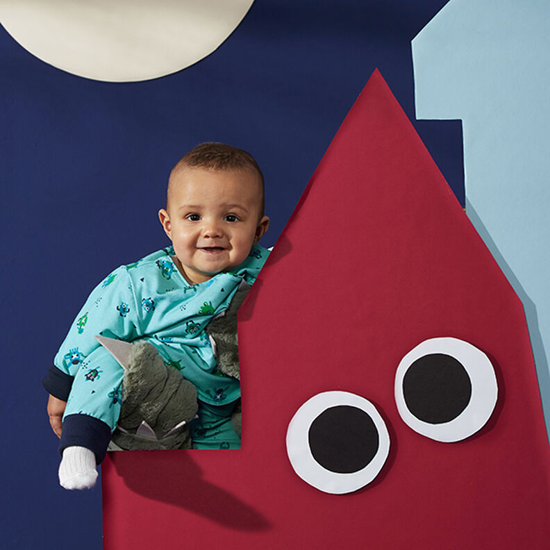 Bord-côte uni – rose,  image number 8