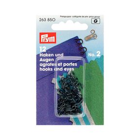 Agrafes et portes [12 1 paire | PRYM, 