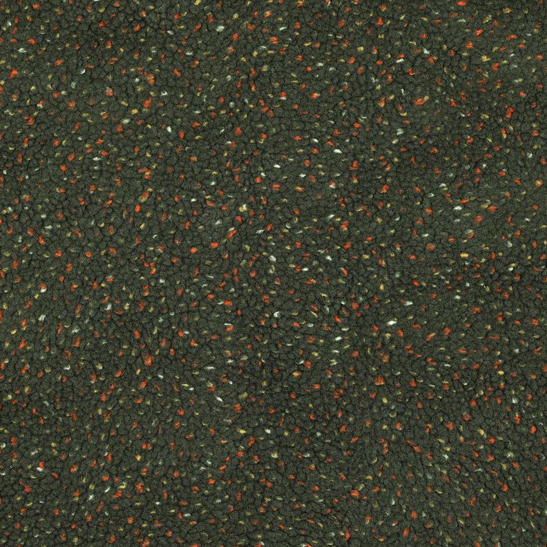 Ourson Tweed Chiné | Poppy Fabrics – vert foncé, image number 1