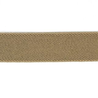 Ruban élastique Basique - beige foncé, 