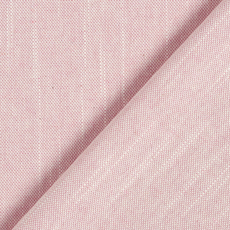 Tissu de décoration Semi-panama Structure légère – rose/beige clair,  image number 4