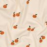 GOTS Jersey coton Oranges | Poppy Fabrics – beige clair/caramel,  thumbnail number 2
