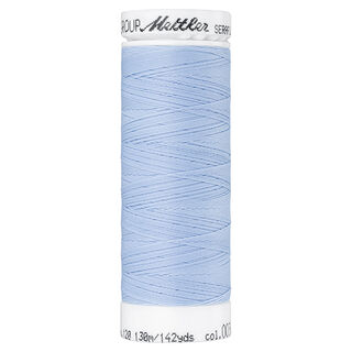 Fil à coudre Seraflex pour coutures élastiques (0036) | 130 m | Mettler – bleu clair, 