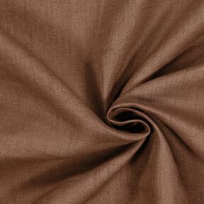 Tissu de lin en ramie mélangée medium – brun-marron, 