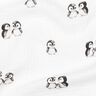 GOTS Tissu double gaze de coton Pinguine Impression numérique | Poppy Fabrics – ivoire/anthracite,  thumbnail number 2