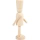 Figurine en bois Casse-noisettes, 18 cm,  thumbnail number 2