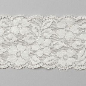 Dentelle de lingerie élastique [60 mm] - blanc cassé, 