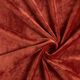 Velours stretch Tissu Nicki – terre cuite,  thumbnail number 1