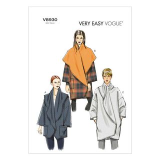 Manteau|Veste, Vogue 8930 | 32 - 40, 