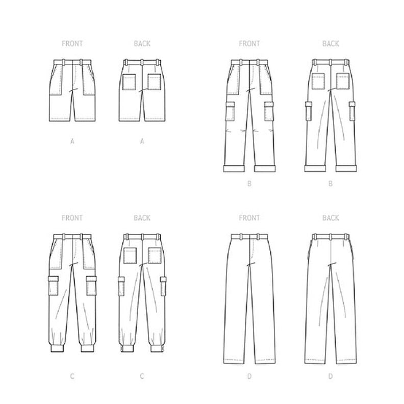 Pantalon / Shorts | McCalls 8264 | 44-52,  image number 7