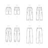 Pantalon / Shorts | McCalls 8264 | 44-52,  thumbnail number 7