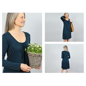 Robe en jersey à encolure ronde FRAU VLIELAND | Patron prêt à découper | XS-L, 