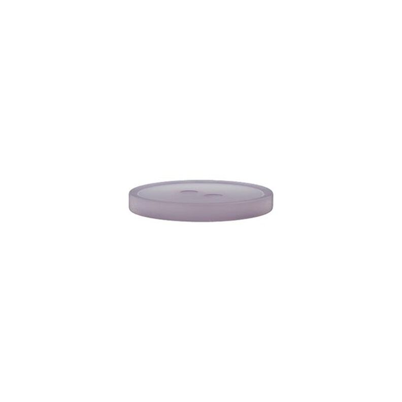 Bouton polyester 2 trous  – lilas pastel,  image number 2