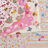 Jersey coton Cœurs colorés – écru,  thumbnail number 5