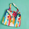 Sacs Panel Canvas Arcs multicolores design scandinave – nature/jaune curry,  thumbnail number 8