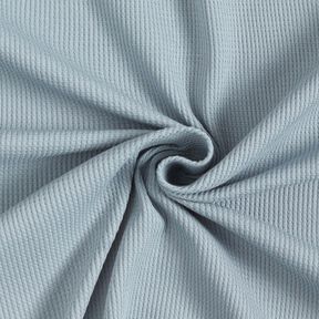 Jersey gaufré Uni – bleu clair, 