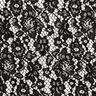 Dentelle bordée de fleurs – noir,  thumbnail number 1
