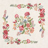 Objet décoratif Gobelin motif floral romantique – beige clair,  thumbnail number 1