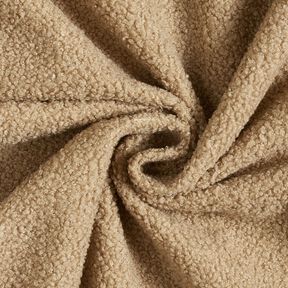 Tissu de revêtement Tissu peluche doux – taupe, 