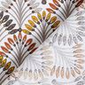Tissu en coton Cretonne Éventail – taupe/ivoire,  thumbnail number 4