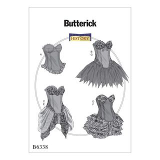 Costume historique, Butterick 6338|40 - 48, 