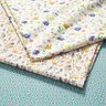 Tissu de décoration Sergé coton fleurs des champs – ivoire/lilas bleu,  thumbnail number 5