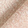 Tissu d’extérieur Bouclé fin – saumon/écru,  thumbnail number 4