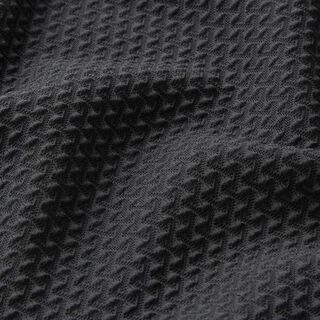 Cloqué stretch Losanges – noir, 