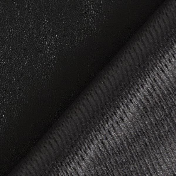 Similicuir stretch lisse – noir,  image number 3