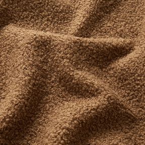 Tissu de revêtement Tissu peluche doux – mocca, 