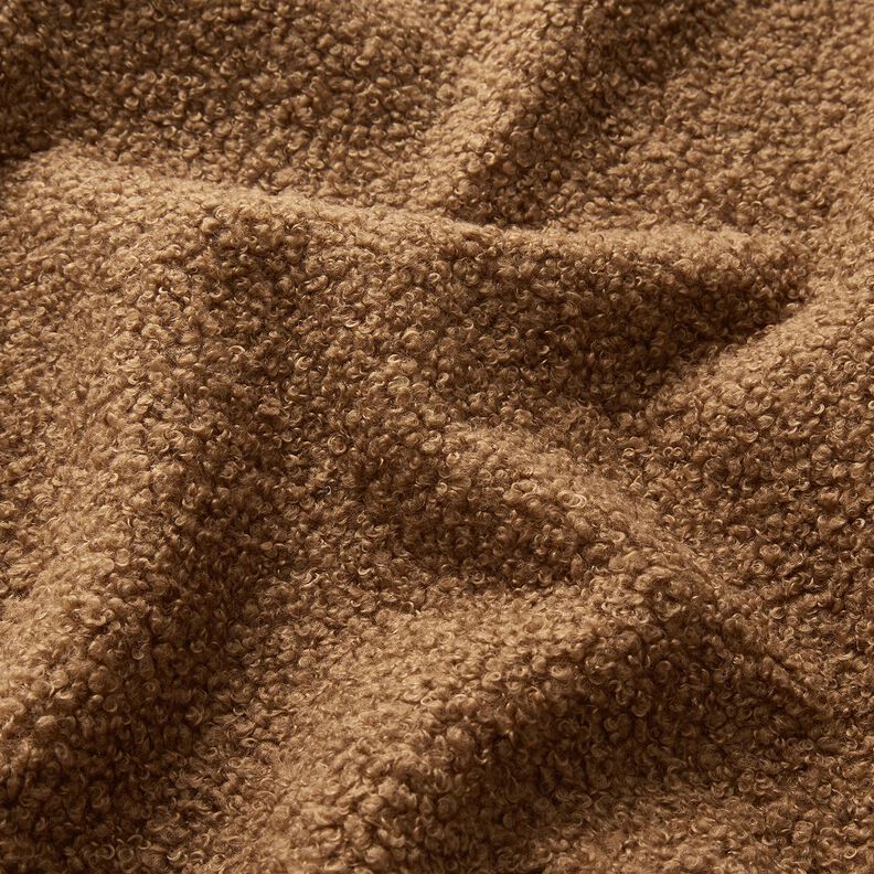 Tissu de revêtement Tissu peluche doux – mocca,  image number 2