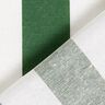 Tissu de décoration Canvas Rayures – vert/blanc,  thumbnail number 4