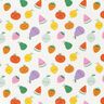 Jersey coton Fruit joyeux – écru/orange pêche,  thumbnail number 1